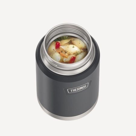 Термос для еды Thermos IS-301 GT 0,71L (Granite Steel, +14h/-24h)